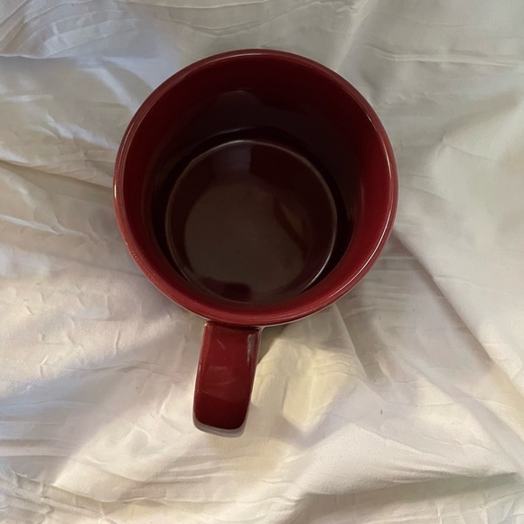 starbucks oversized maroon ceramic 14 oz coffee mug - Picture 3 of 5